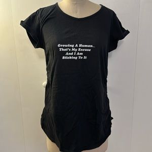 Cafepress growing a human pregnancy humor t-shirt